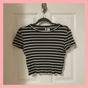 H&M Divided Striped Baby Tee
